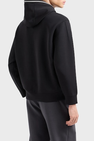 Emporio Armani Streç Regular Fit Kapüşonlu Erkek Sweat 6D1M99 1JRRZ 0999 Siyah