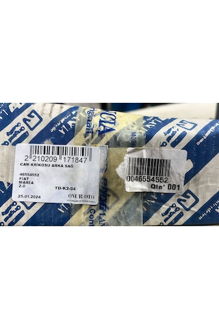 Arka Cam Krikosu Sağ Elektrikli Marea Brava  Lancıa 46554552 -