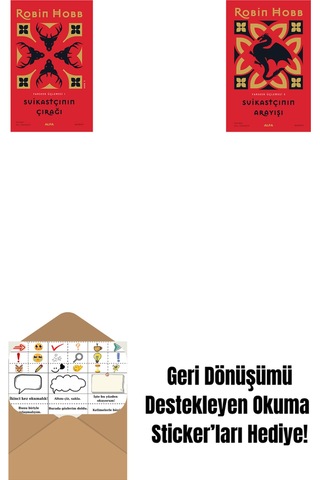 Suikastçının Çırağı Ciltli + Suikastçının Arayışı + Okuma Sticker'ları