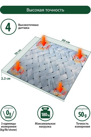 Marta Cam Tartı Ve Termometreli, 30x30 Cm Boyutlarında Banyo Terazisi. 263773476