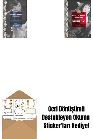 Kuyrukluyıldız Altında Bir İzdivaç Cep Boy + Kesik Baş Günümüz Türkçesiyle + Okuma Sticker'ları