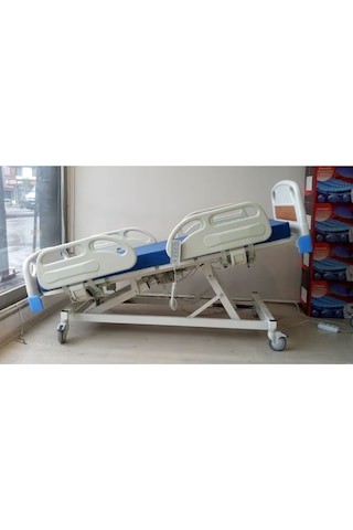 Asansörlü Dört Motorlu Abs Başlıklı Hasta Karyolası