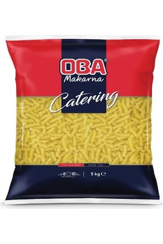 Oba Makarna Catering Burgu Makarna 5 KG