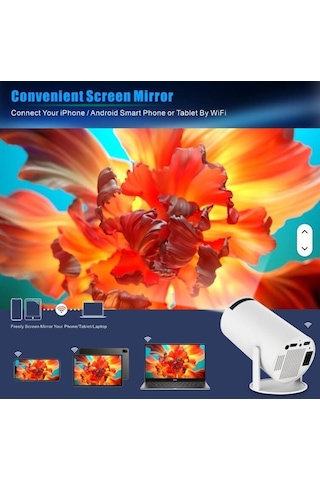 Aggıy Hy300 Full Hd Androıd Bluetooth - Wifi - Hoparlör Projeksiyon