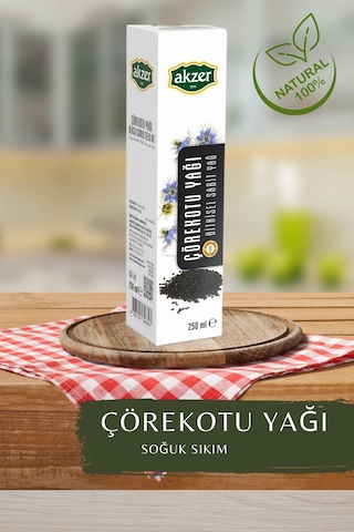 Akzer Çörekotu Yağı 250 ML