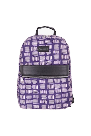 Bloominbag Harmony Hatchards 13-14 İnç Laptop / Macbook Sırt Çantası Mor - Beyaz