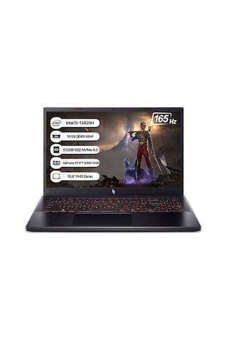 Acer Nitro V15 NH.QV2EY.001 i5-13420H 16 GB 512 GB SSD RTX4050 6 GB 15.6" Dos Dizüstü Bilgisayar