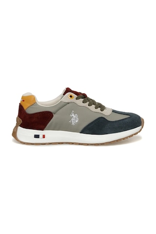 U.S. Polo Assn. U S Polo Assn Cooper Multı 3fx Olive Erkek Spor Ayakkabı Yeşil