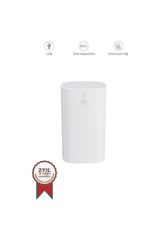 Torima H4 Beyaz Humidifier Aroma Terapili Hava Nemlendirici