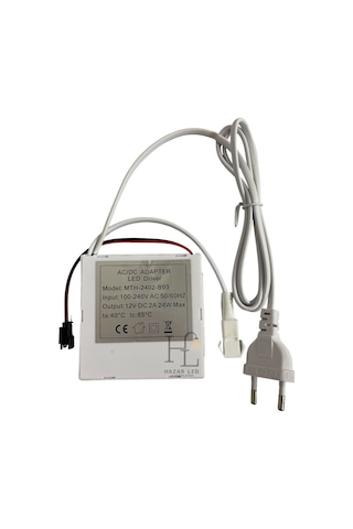 220 Volt Girişli 12v 2a Dokunmatik Touch Ayna Arkası Sensörü Banyo Aynası Sensörü Mobilya Sensörü Buğu Önleyici Beyaz