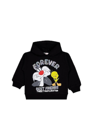 Looney Tunes 2-5 Yaş Sweatshirt - Siyah