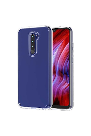 Xiaomi Redmi Note 8 Pro Kılıf Zore Coss Şeffaf Sert Silikon Kılıf Renksiz