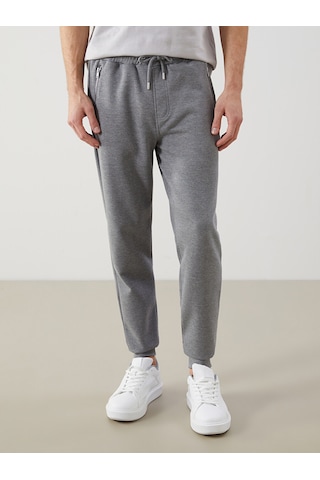 Lcwaıkıkı Classic Gri Standart Kalıp Erkek Jogger Eşofman Altı