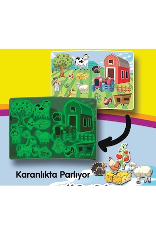 Todizoo Farm World Manyetik Oyuncaklar Hikaye Oluşturma