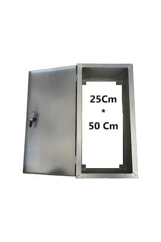 Galvaniz 25x50x11 Cm Sac Dolap (Su Sayaç Vana Dolabı)