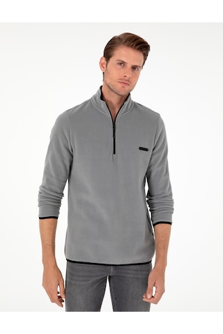 Pierre Cardin Erkek Sweatshirt - Gri  50298973-VR024