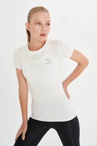 Hummel Kadın T-Shirt Beyaz 911306-9003 24Yw61000056 W610012 Beyaz