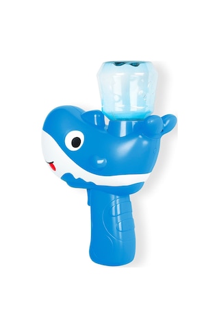 Şarjlı Su Hazneli Sevimli Yunus Oyuncak Su Tabancası Mavi - Mavi
