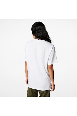 Converse Go-to All Star Patch Logo Unisex Beyaz T-shirt Düz 10025459 Beyaz