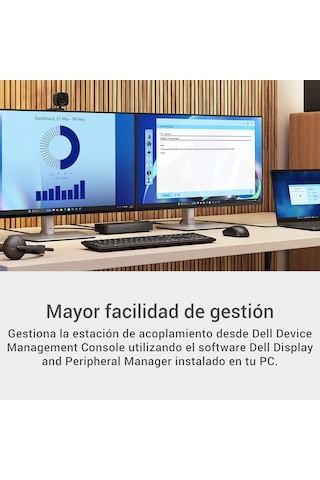 Dell Pro Dock Wd25 Bağlantı İstasyonu - 100w Şarjlı Usb-c, 4 Ekra