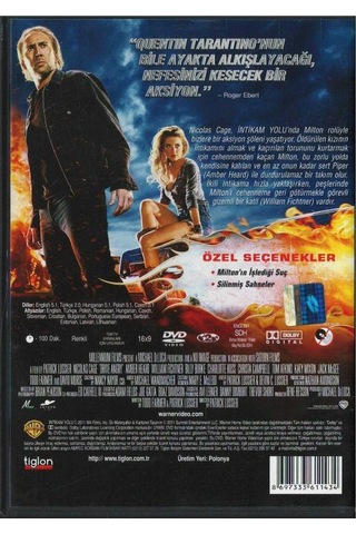 Drive Angry Intikam Yolu Nicolas Cage Dvd