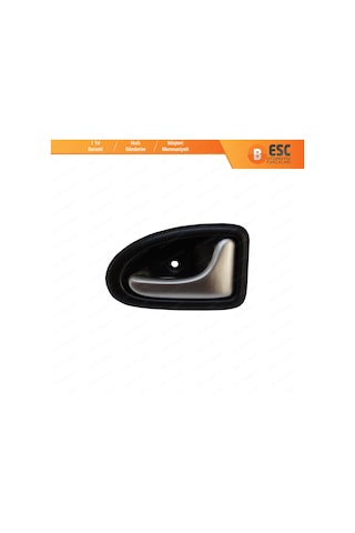 Renault Clio 2 Scenic 1 Trafic için Krom Siyah Sağ İç Kapı Kolu N11.14226