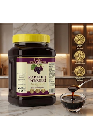 Bozkır Tahin Merkezi Doğal Katkısız Karadut Köy Pekmezi 950 G