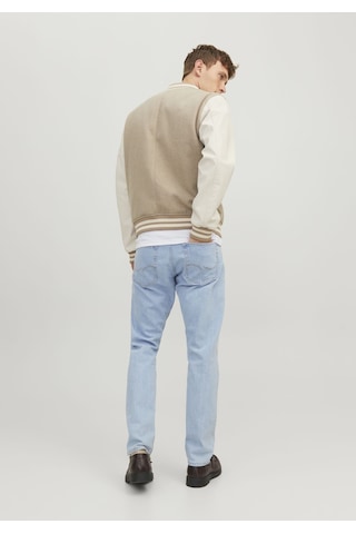 Jack & Jones Erkek Chris 738 Loose Fit Jean 12250231 Blue Denim