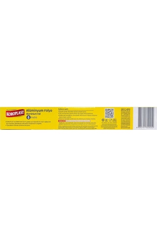Koroplast Alüminyum Folyo 8 Metre x 4 Adet