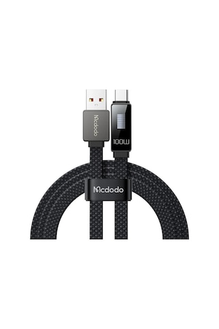 Mcdodo Ca-4980 Typec Usb 100w 6a Led Ritim Şarj Ve Data Kablo 1.2mt