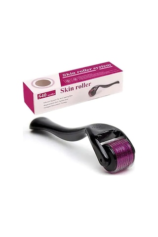 Jiyu Titanyum Uçlu 540 İğneli Cilt Yenileyici Derma Roller 0.5 MM