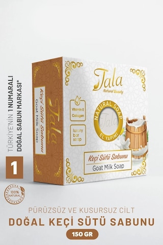 Tala Cilt Arındırıcı Besleyici ve Yumuşatıcı Doğal Keçi Sütlü Sabun 150 G
