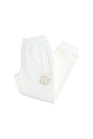 U.s. Polo Assn. Erkek Çocuk Krem Eşofman Altı 50290748-vr071 Krem