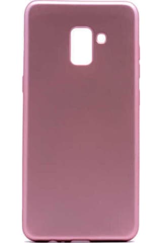 Samsung Uyumlu Galaxy A8 2016 Kılıf Zore Premier Silikon Kapak Rose Gold