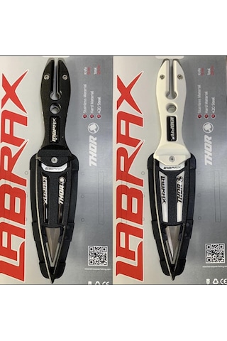 Labrax Thor Dalış Bıçağı Siyah