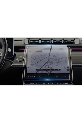 Mercedes Eqe Serisi 12.8 İnç Ekran Koruyucu Multimedya Nano Uyumlu 9H Nano Ekran Koruyucu
