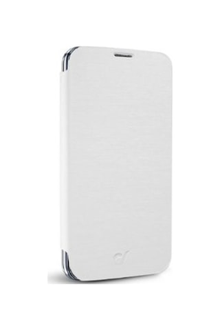 Cellular Line Galaxy S5 İle Uyumlu Flip Book Kılıf Beyaz Backbookgals5w
