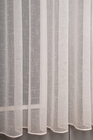 Natural Keten Tül Perde