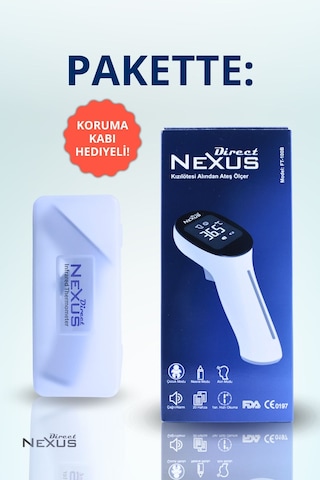 Direct Nexus Temassız Infrared Alından Ateş Ölçer
