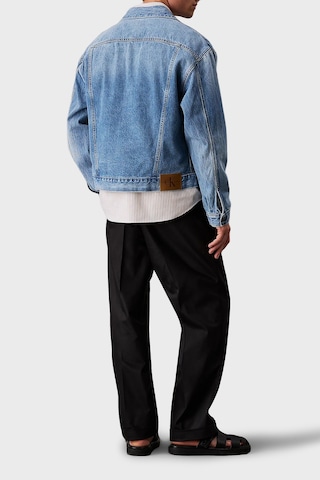 Calvin Klein Erkek Kot Ceket Lv04rb794g Ube Mavi Mavi