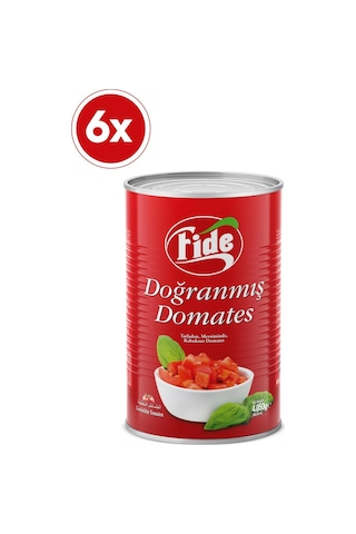Fide Doğranmış Domates 6 x 4050 G