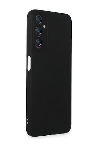 Cosmotex Newface Samsung Galaxy Uyumlu A05s Kılıf First Silikon - Siyah Sıyah