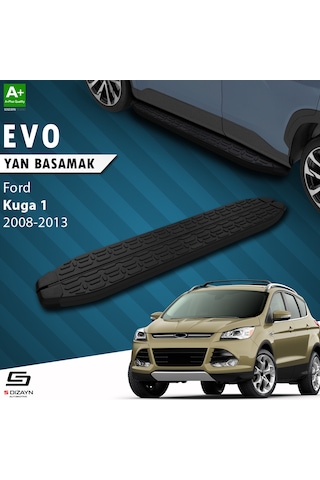 S-dizayn Ford Kuga 1 Evo Siyah Yan Basamak 183 Cm 2008-2012