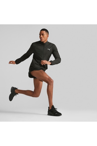 Puma Run Favourıte Erkek Dokuma Koşu Ceketi 523155 01 Siyah