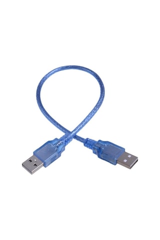 30cm - Usb 2.0 Erkek Erkek Kablo - Iki Ucu Usb Kısa Kablo