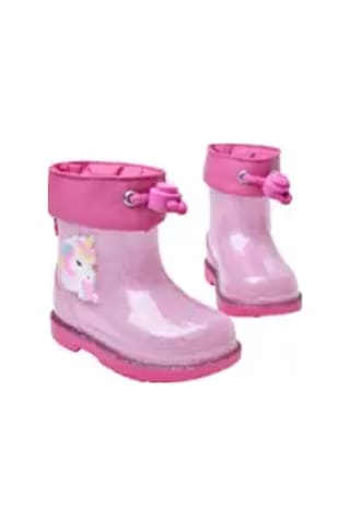İgor Bimbi Unicornio Glıtter Fuchsıa Kız Çocuk Yağmur Çizmesi Çok Renkli