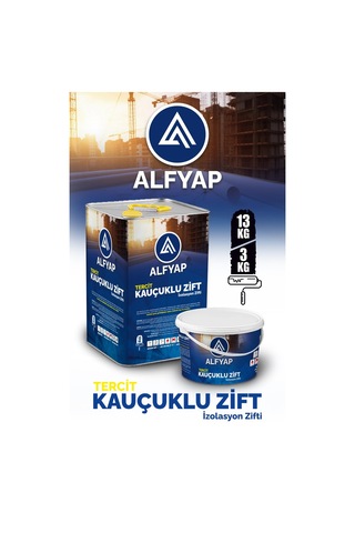 Alfyap Kauçuklu Zift İzolasyon Zifti 3 Kg