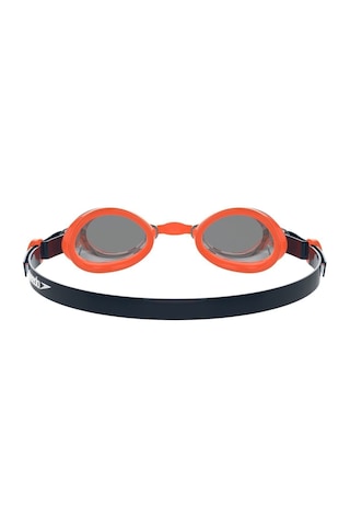 Speedo Jet Mirror Çocuk Yüzücü Gözlüğü Turuncu - Siyah 6-14 Yaş Beyaz