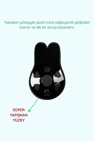 Oypalife Göğüs Dikleştirici Ped Siyah