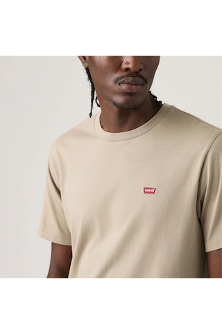 Levi's Original Housemark Erkek Standart Tişört - 008bt-0001 Bej